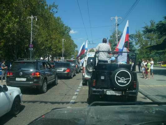 Motorcade Through Sevastopol 16