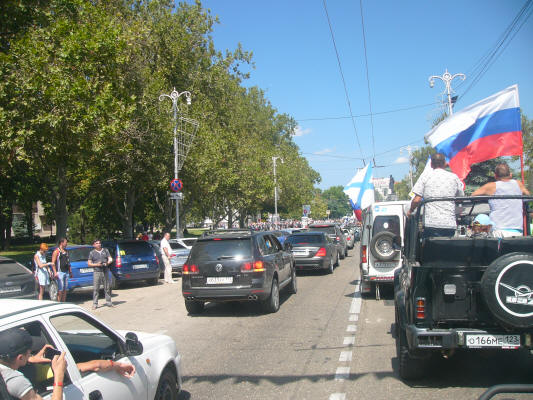 Motorcade Through Sevastopol 18