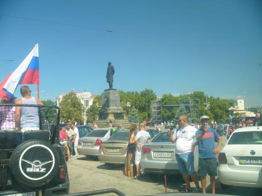 Motorcade Through Sevastopol 21