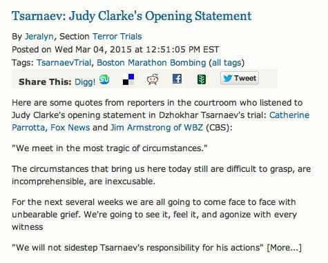 Judy's opening statement