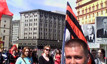 Communist March Photos on Victory Day taken with a really bad palm camera 13