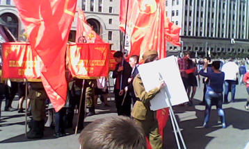 Communist March Photos on Victory Day taken with a really bad palm camera 18