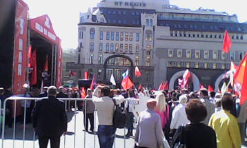 Communist March Photos on Victory Day taken with a really bad palm camera 36