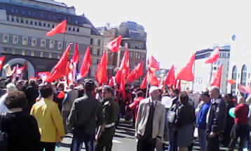 Communist March Photos on Victory Day taken with a really bad palm camera 37