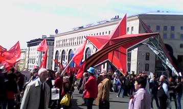 Communist March Photos on Victory Day taken with a really bad palm camera 38